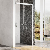 Душевая дверь Ravak Matrix MSD2 0WLD0100Z1 L 110 белый/transparent