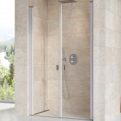 Душевая дверь Ravak Chrome CSDL2-110 0QVDCU0LZ1 110 сатин/transparent