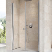 Душевая дверь Ravak Chrome CSDL2-120 0QVGCC0LZ1 120 хром/transparent