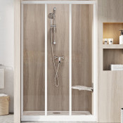 Душевая дверь Ravak Supernova ASDP3-80 00V401R2Z1 белый/transparent