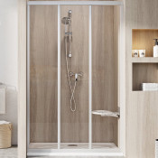 Душевая дверь Ravak Supernova ASDP3-80 00V40UR2Z1 сатин/transparent