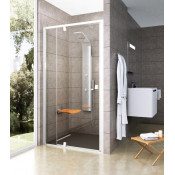 Душевая дверь Ravak Pivot PDOP2 03GG0101Z1 120 белый/transparent