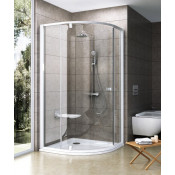 Душевой уголок Ravak Pivot PSKK3 376AA101Z1 100х100 белый/transparent