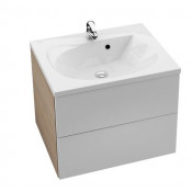 Тумба под раковину Ravak Rosa II X000001295 76 белый/капучино