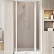 Душевая дверь Ravak Supernova SDOP-90 03V701O2ZG белый/grape