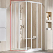 Душевая дверь Ravak Supernova ASRV3-80 15V401R2Z1 белый/transparent