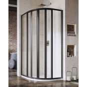 Душевой уголок Ravak Supernova SKKP6 3207O302Z1 90х90 черный/transparent