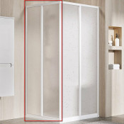 Душевая дверь Ravak Supernova SRV2-100 S 14VA01O211 белый/pearl