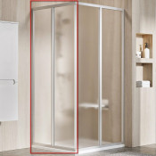 Душевая дверь Ravak Supernova SRV2-75 S 14V30UO2ZG сатин/grape