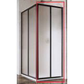 Душевая дверь Ravak Supernova SRV2-75 S 14V303O2ZG черный/grape