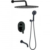 Душевая система Berges Ventas 3R 73008 черный