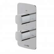 Термостатический смеситель для ванны WasserKRAFT Naab 8644 Thermo хром