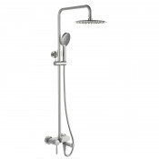 Душевая система WasserKRAFT A14201 никель