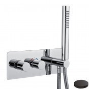 Смеситель для душа Giulini 8279NO черный матовый