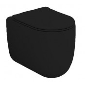 Напольный унитаз Olympia Milady MIL110323 безободковый черный матовый