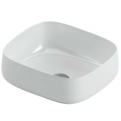 Раковина накладная Artceram Cognac Quadro COL007 01 00 белый