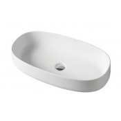 Раковина накладная Artceram Cognac COL005 05 00 белый матовый