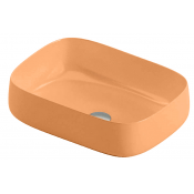 Раковина накладная Artceram Cognac Quadro COL009 13 00 arancio cammeo