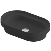 Раковина встраиваемая Artceram Fuori Scala TFL033 17 00 58х36 черный матовый