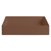 Раковина накладная Artceram Scalino SCL002 40 00 marrone tortora