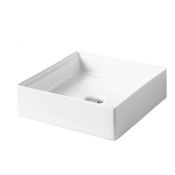 Раковина накладная Artceram Scalino SCL001 05 00 матовый белый