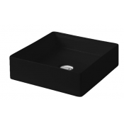 Раковина накладная Artceram Scalino SCL001 17 00 nero matt