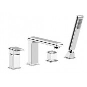 Смеситель на борт ванны Gessi Eleganza 46037.031 хром