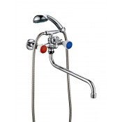 Смеситель для ванны ПСМ-Профсан Стандарт-А PSM-156-77 хром