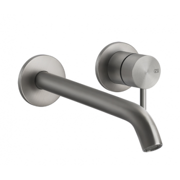 Смеситель для раковины Gessi 316 54086.239 steel brushed