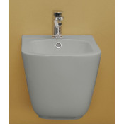 Биде подвесное Kerasan Tribeca 512559 grigio matt