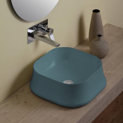 Раковина накладная Simas Sharp SH06 navy matt