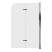 Шторка для ванны Grossman GR-106100 100 хром/прозрачное