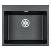 Мойка для кухни Paulmark Kante PM106052-BL 60х52 черный