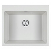 Мойка для кухни Paulmark Kante PM106052-WH 60х52 белый