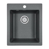 Мойка для кухни Paulmark Leer PM104249-DG 41х49 графит