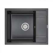Мойка для кухни Paulmark Optimum PM216050-BL 60х50 черный
