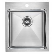 Мойка для кухни Paulmark Favor PM214551-BS 45х51 сталь