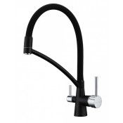 Смеситель для кухни Paulmark Siegen Si213111-418 черный металлик