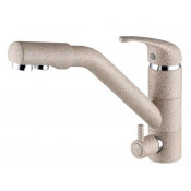 Смеситель для кухни Paulmark Hessen He213017-302 песочный