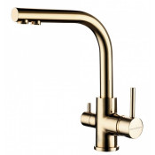 Смеситель для кухни Paulmark Essen Es213011-G золото