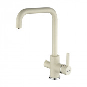 Смеситель для кухни Paulmark Logas Lo213021-331 белый