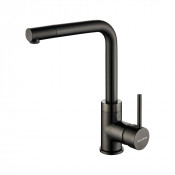 Смеситель для кухни Paulmark Honner Ho212018-GM вороненая сталь