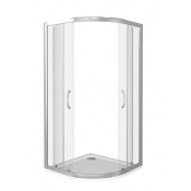 Душевой уголок Good Door Neo R-100-С-CH НЕ00010 100х100 хром/прозрачное