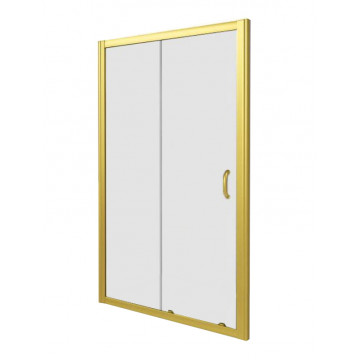 Душевая дверь Good Door Jazz Gold WTW-140-C-G золото/прозрачное стекло