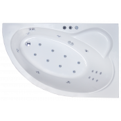 Ванна гидромассажная Royal Bath Alpine De Luxe RB819103DL-R 140x95x58 R