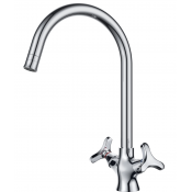 Смеситель для кухни D&K Hessen.Goethe DA1382441 хром