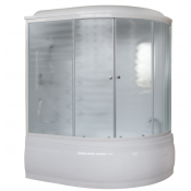 Душевая кабина Royal Bath RB140ALP-C-L 140x95x225 левая (матовое)