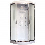 Душевая кабина Royal Bath RB90HK2-M-CH-EL 90х90х217 (матовое)