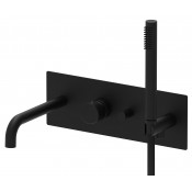 Смеситель для ванны Paffoni JO001NO черный матовый