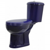 Унитаз-компакт Оскольская Керамика ДОРА, г/в, 1-реж, сид. ПП, синий